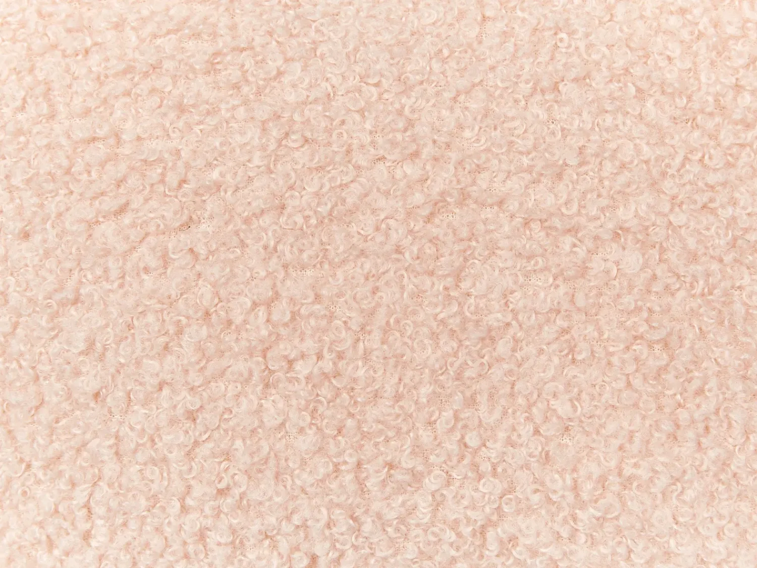 Outlet Beliani Set di 2 cuscini HESPERIS Bouclé pastello Tinta unita Rosa