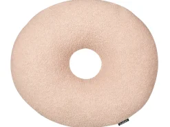 Outlet Beliani Set di 2 cuscini HESPERIS Bouclé pastello Tinta unita Rosa