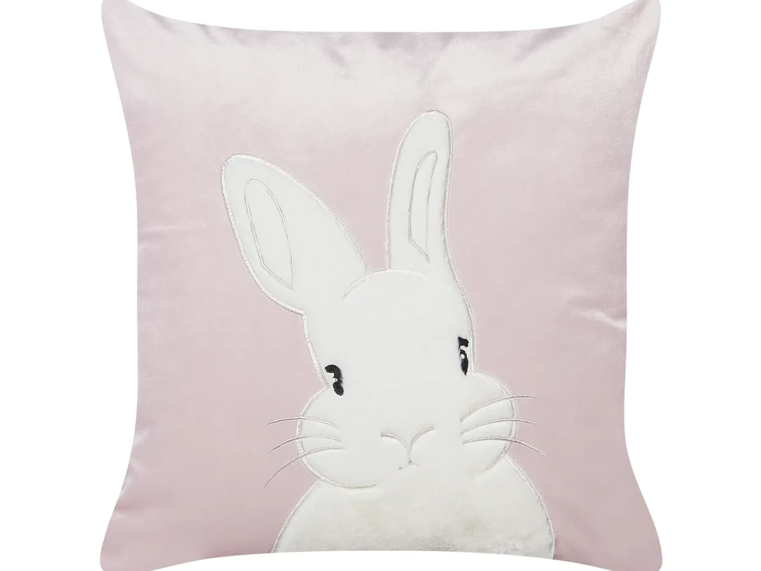 Outlet Beliani Set di 2 cuscini IBERIS Velluto 45 x 45 cm Rosa