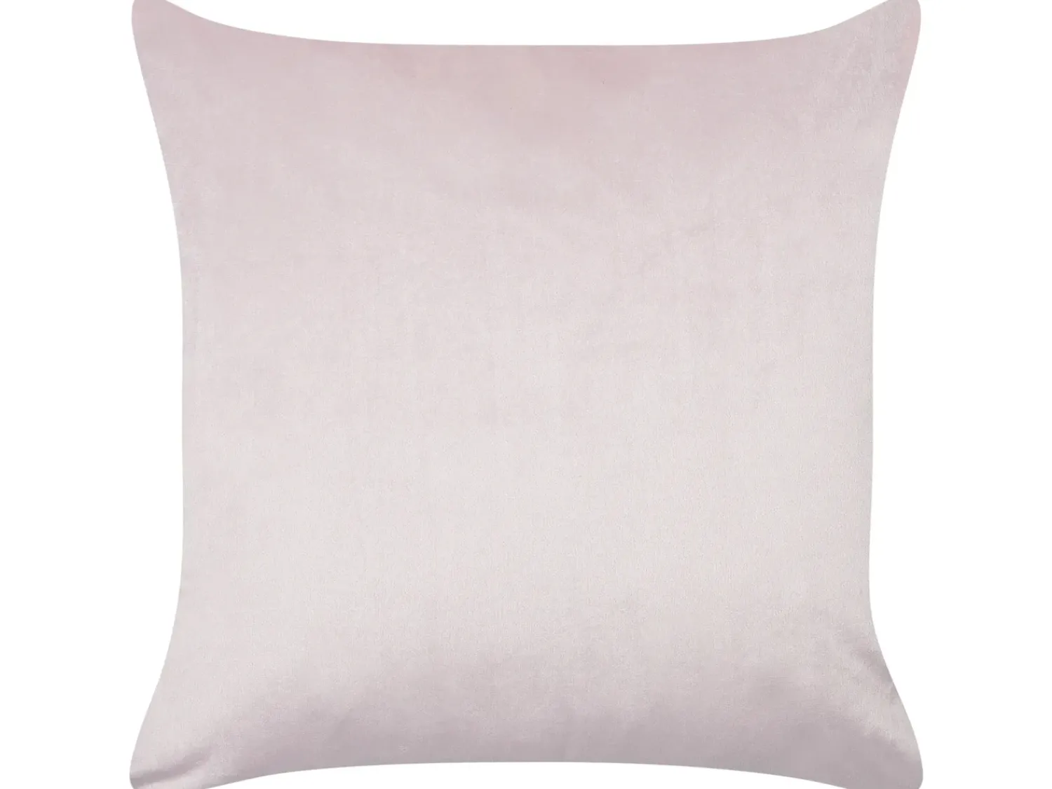 Outlet Beliani Set di 2 cuscini IBERIS Velluto 45 x 45 cm Rosa