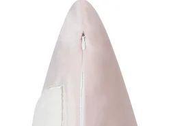Outlet Beliani Set di 2 cuscini IBERIS Velluto 45 x 45 cm Rosa