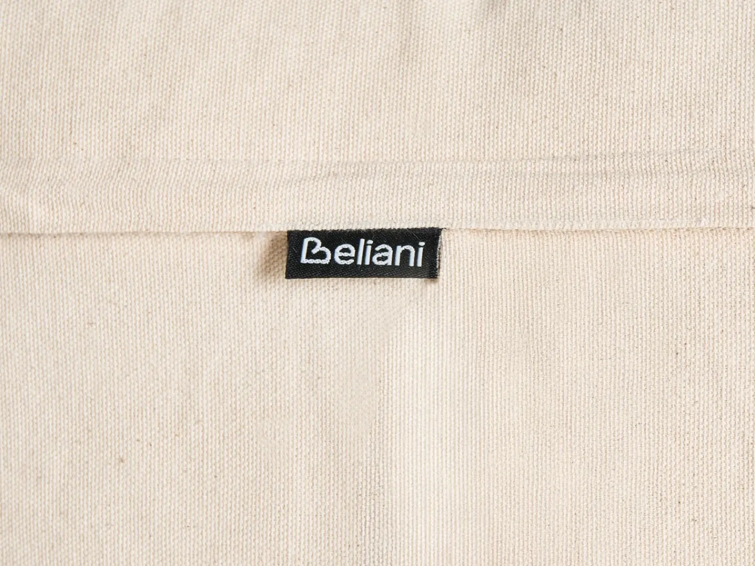 Discount Beliani Set di 2 cuscini INTSIA Cotone 30 x 50 cm 45 x 45 cm Beige chiaro Modello natalizio Bianco Beige