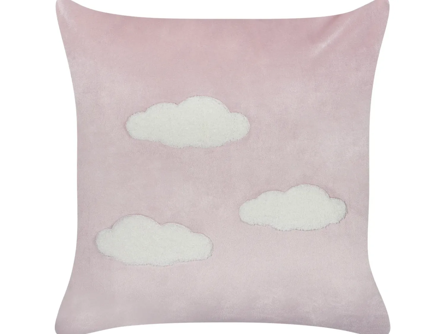 Outlet Beliani Set di 2 cuscini IPOMEA Velluto 45 x 45 cm Rosa