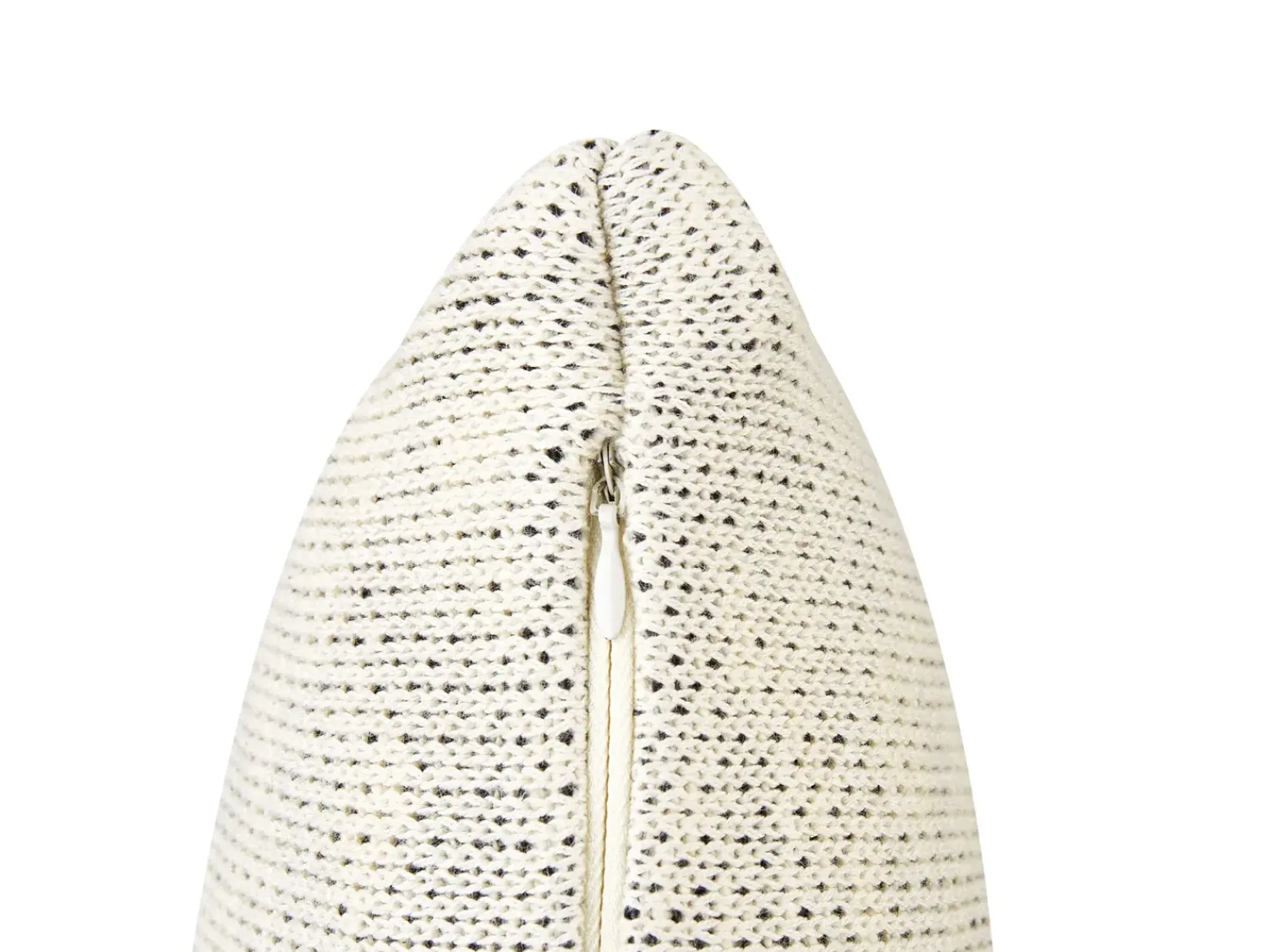 Outlet Beliani Set di 2 cuscini JABORI Cotone 45 x 45 cm Beige Beige Bianco Nero