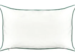 Outlet Beliani Set di 2 cuscini JOYCANDY Cotone Bianco Modello natalizio Bianco Rosso Verde