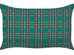Online Beliani Set di 2 cuscini JOYCANDY Verde Modello natalizio Bianco Rosso Verde Nero