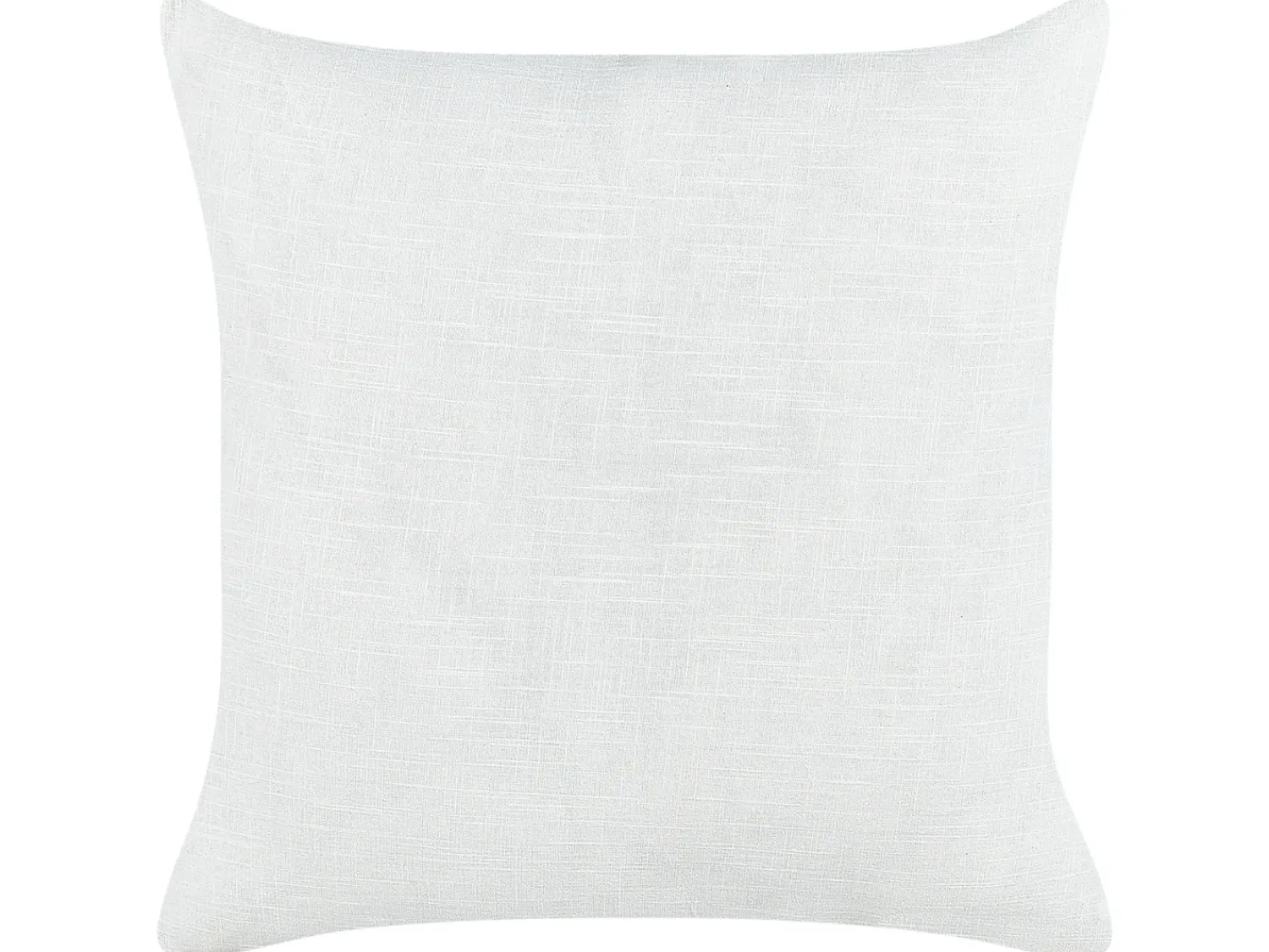 Sale Beliani Set di 2 cuscini KANPAS Lino 50 x 50 cm Grigio A strisce Bianco Grigio