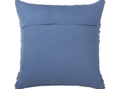 Sale Beliani Set di 2 cuscini KARATAS Cotone 45 x 45 cm Trama geometrica Blu