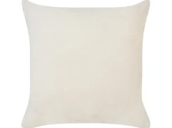 Sale Beliani Set di 2 cuscini KASRA Finta pelliccia 45 x 45 cm chiaro Trama astratta Beige