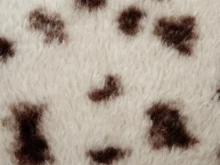 Sale Beliani Set di 2 cuscini KASRA Finta pelliccia 45 x 45 cm chiaro Trama astratta Beige
