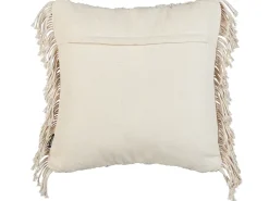 Beliani Set di 2 cuscini KIRIKKALE Cotone 45 x 45 cm chiaro Trama geometrica Beige