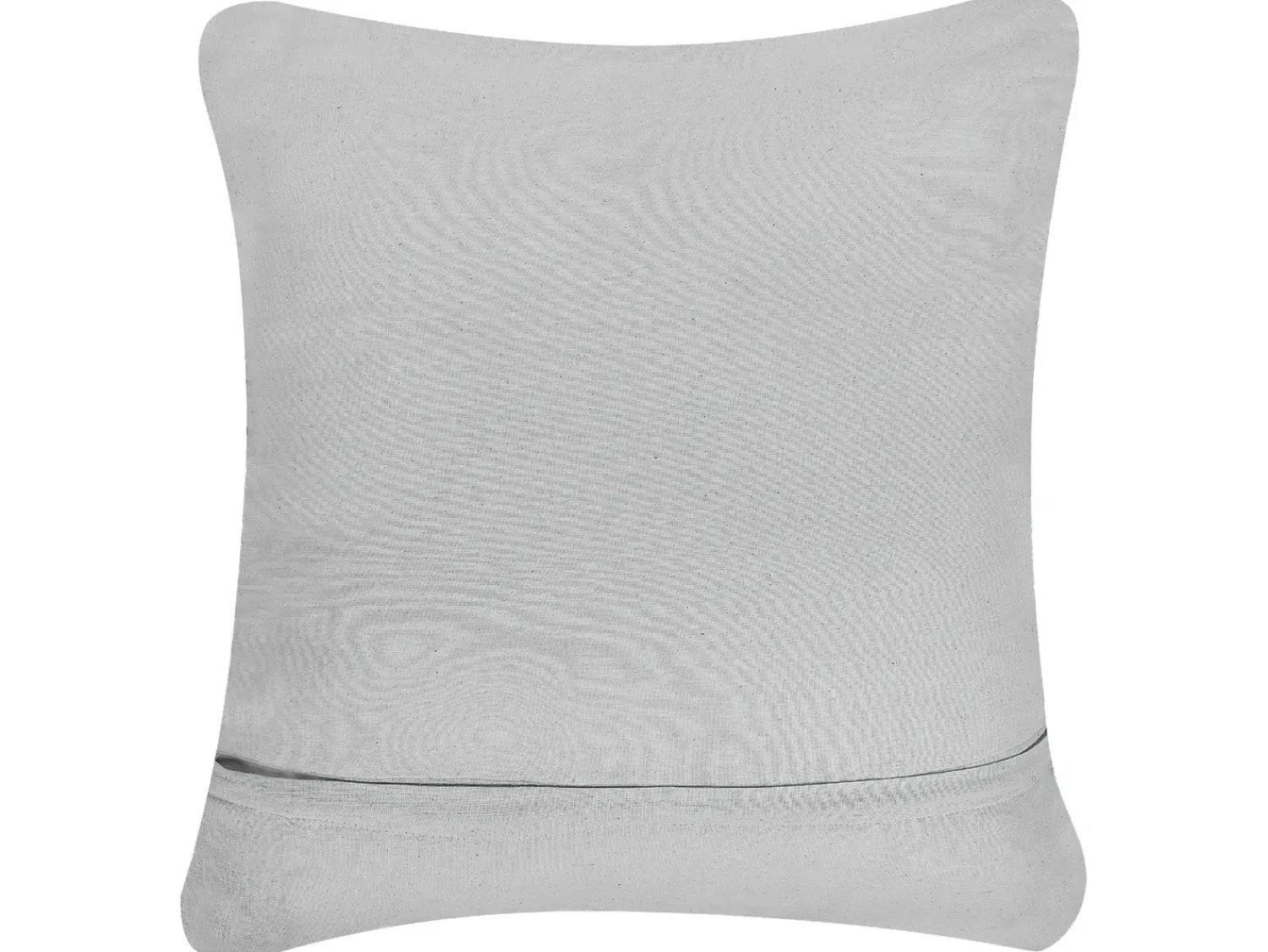 Beliani Set di 2 cuscini KIZKALESI Cotone 45 x 40 cm Trama geometrica Grigio