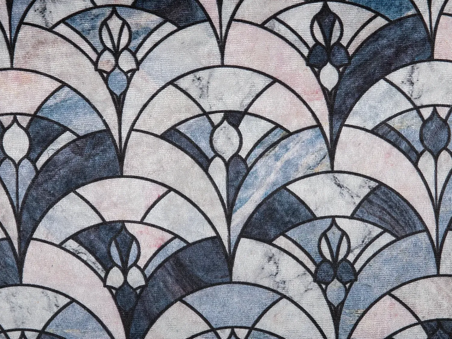 Discount Beliani Set di 2 cuscini KOODAL 45 x 45 cm Trama geometrica Multicolore