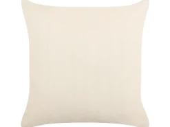 Beliani Set di 2 cuscini LAELIA Cotone 45 x 45 cm Nero Patchwork Beige Nero
