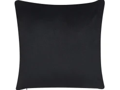 New Beliani Set di 2 cuscini LAGURUS Velluto 45 x 45 cm Multicolore Trama di piante Arancione Bianco Giallo Nero Multicolore