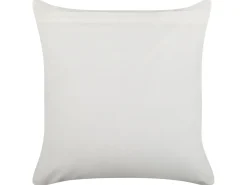 Outlet Beliani Set di 2 cuscini LARICS Cotone 45 x 45 cm Verde Trama orientale Bianco Verde