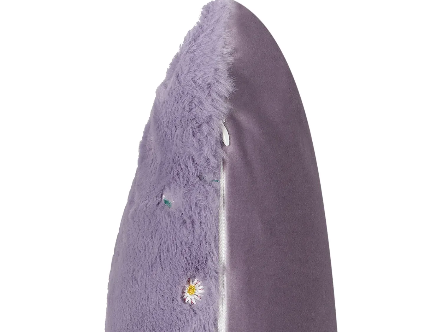 Online Beliani Set di 2 cuscini LAVATERA 45 x 45 cm Trama floreale Viola