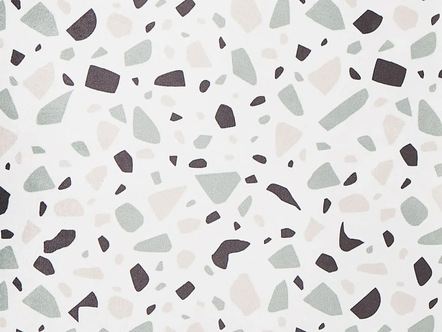 New Beliani Set di 2 cuscini LAVENDER Velluto 45 x 45 cm Bianco Motivo Effetto terrazzo Bianco Grigio Nero Multicolore