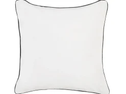 New Beliani Set di 2 cuscini LAVENDER Velluto 45 x 45 cm Bianco Motivo Effetto terrazzo Bianco Grigio Nero Multicolore
