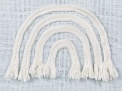 Best Beliani Set di 2 cuscini LEEA Cotone 45 x 45 cm Azzurro Bianco Blu