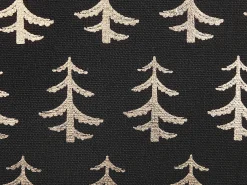 Online Beliani Set di 2 cuscini LEROY Cotone 45 x 45 cm Nero Modello natalizio Oro Nero