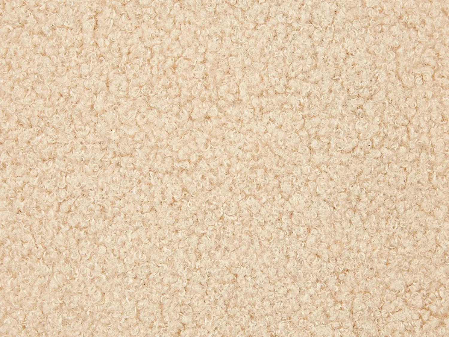 Beliani Set di 2 cuscini LEUZEA Bouclé 45 x 45 cm sabbia Tinta unita Beige