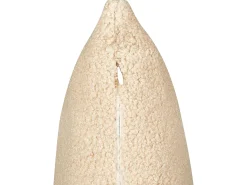 Beliani Set di 2 cuscini LEUZEA Bouclé 45 x 45 cm sabbia Tinta unita Beige