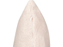 Discount Beliani Set di 2 cuscini LEUZEA Bouclé pastello Tinta unita Rosa
