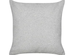 Discount Beliani Set di 2 cuscini LEUZEA Bouclé 45 x 45 cm Tinta unita Grigio