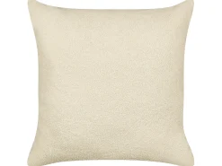 Discount Beliani Set di 2 cuscini LEUZEA Bouclé 60 x 60 cm Tinta unita Beige