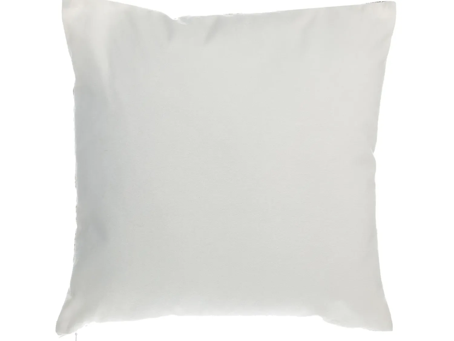 Hot Beliani Set di 2 cuscini LOTUS Cotone 45 x 45 cm Trama di piante Bianco Oro Nero