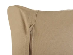 Beliani Set di 2 cuscini LUINA Iuta 30 x 70 cm Tinta unita Beige