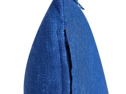 Online Beliani Set di 2 cuscini MABA Cotone 50 x 35 cm marino Tinta unita Blu