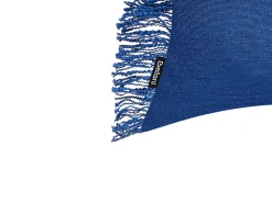 Online Beliani Set di 2 cuscini MABA Cotone 50 x 35 cm marino Tinta unita Blu