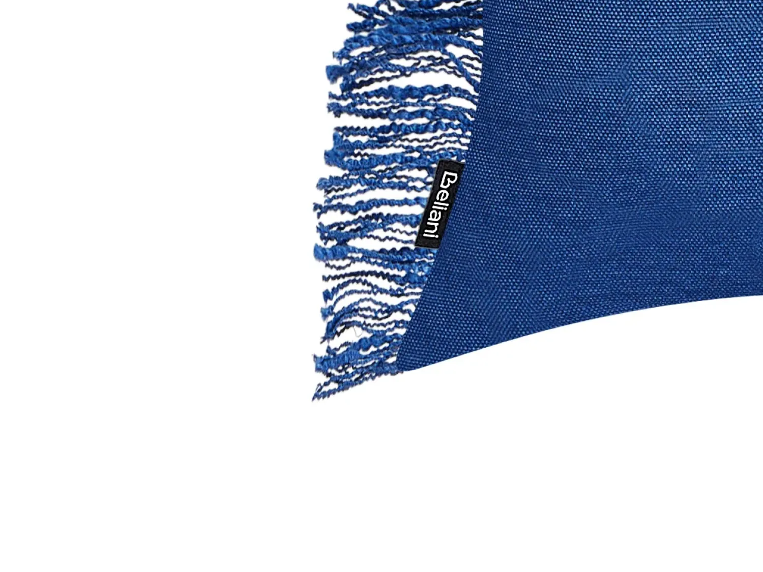 Online Beliani Set di 2 cuscini MABA Cotone 50 x 35 cm marino Tinta unita Blu