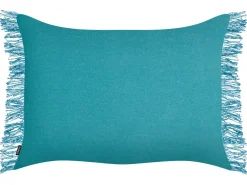 Hot Beliani Set di 2 cuscini MABA Cotone 50 x 35 cm Tinta unita Blu