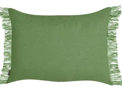 Clearance Beliani Set di 2 cuscini MABA Cotone 50 x 35 cm Tinta unita Verde