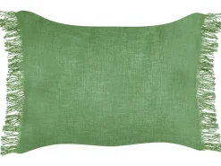 Clearance Beliani Set di 2 cuscini MABA Cotone 50 x 35 cm Tinta unita Verde