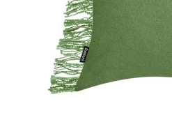 Clearance Beliani Set di 2 cuscini MABA Cotone 50 x 35 cm Tinta unita Verde