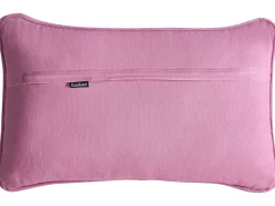 Clearance Beliani Set di 2 cuscini MADHUCA Cotone 30 x 50 cm Bianco Trama floreale Bianco Rosa