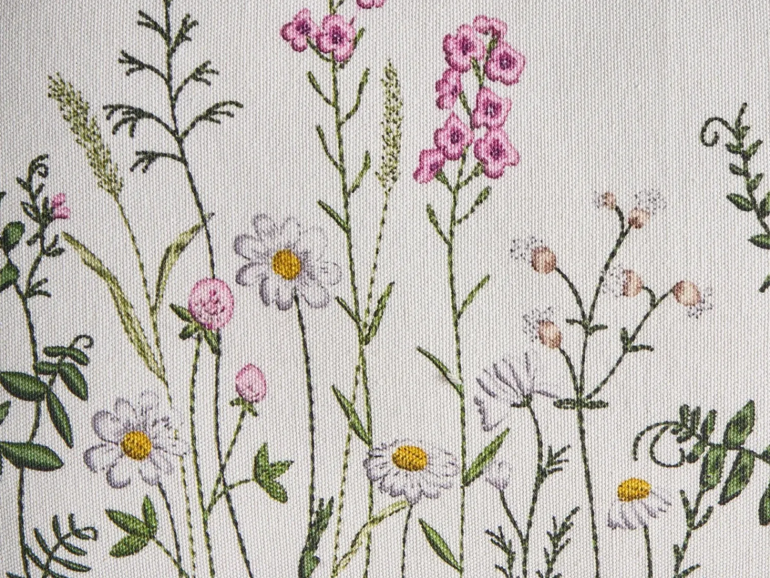 Clearance Beliani Set di 2 cuscini MADHUCA Cotone 30 x 50 cm Bianco Trama floreale Bianco Rosa