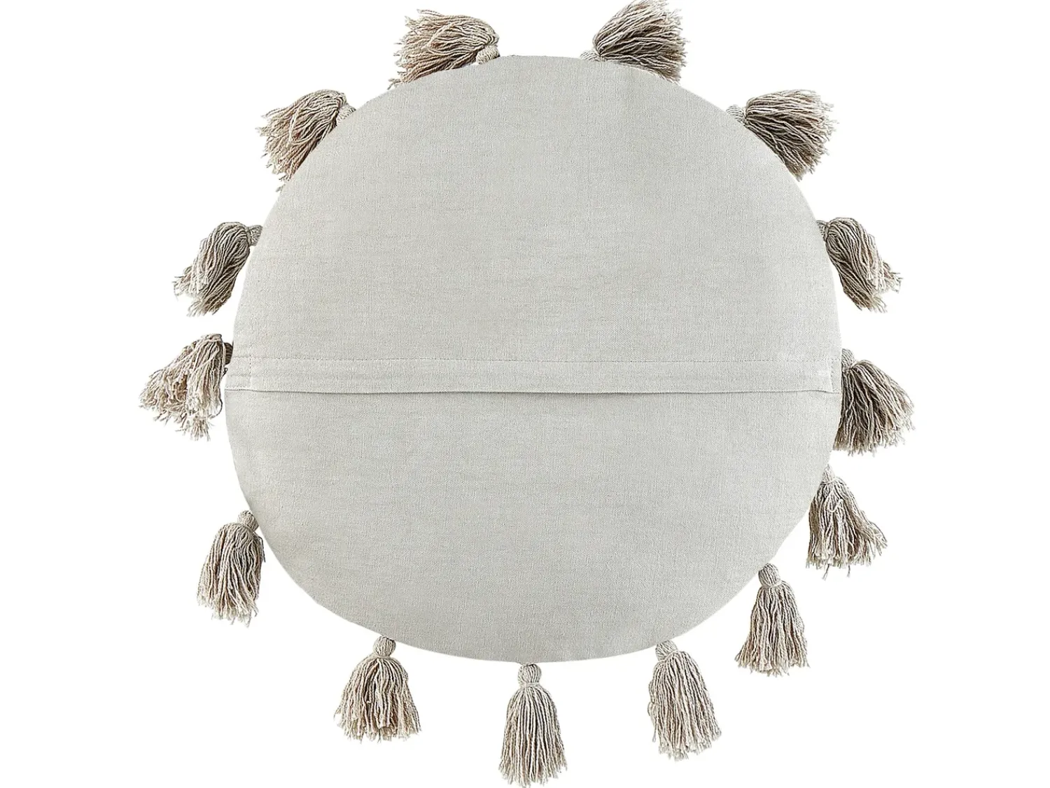 Discount Beliani Set di 2 cuscini MADIA Cotone 45 x 45 cm Tinta unita Grigio