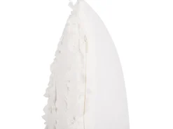 Online Beliani Set di 2 cuscini MAKNEH Cotone 45 x 45 cm Tinta unita Bianco