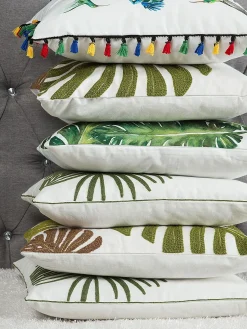 Discount Beliani Set di 2 cuscini MALLOW 45 x 45 cm Multicolore Blu Verde Multicolore