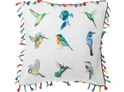 Discount Beliani Set di 2 cuscini MALLOW 45 x 45 cm Multicolore Blu Verde Multicolore