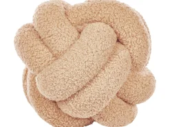Clearance Beliani Set di 2 cuscini MALNI Bouclé 19 x 19 cm sabbia Tinta unita Beige
