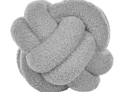 Clearance Beliani Set di 2 cuscini MALNI Bouclé 19 x 19 cm Tinta unita Grigio