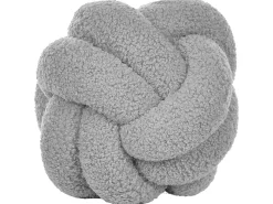 Clearance Beliani Set di 2 cuscini MALNI Bouclé 19 x 19 cm Tinta unita Grigio