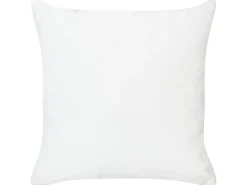 Hot Beliani Set di 2 cuscini MALVA Velluto 45 x 45 cm Rosa Trama floreale Bianco Rosa