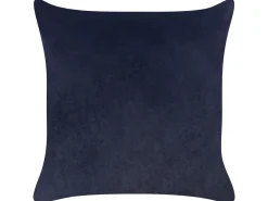 Discount Beliani Set di 2 cuscini MANETTI 45 x 45 cm Nero/Bianco Trama animale Bianco Nero